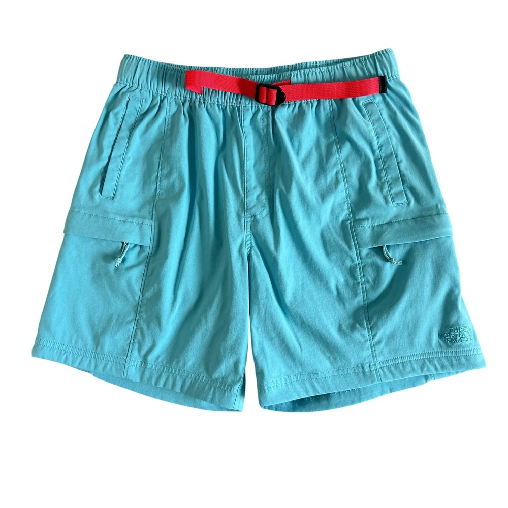 The North Face Small 6.5in Blue Men's Class V Belted Cargo Shorts NF0A55V8